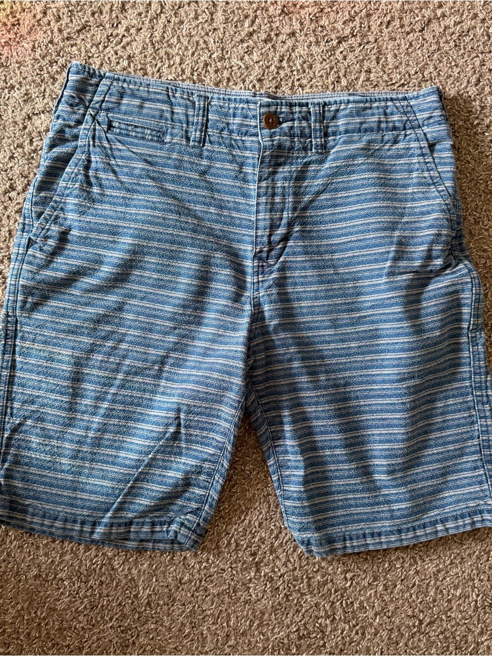 Lucky Brand Striped Shorts Size 33